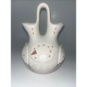 Unmarked Laguna Pueblo Wedding Vase Pottery